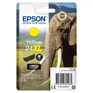 Картридж Epson XL T243 Жёлтый Claria Photo HD
