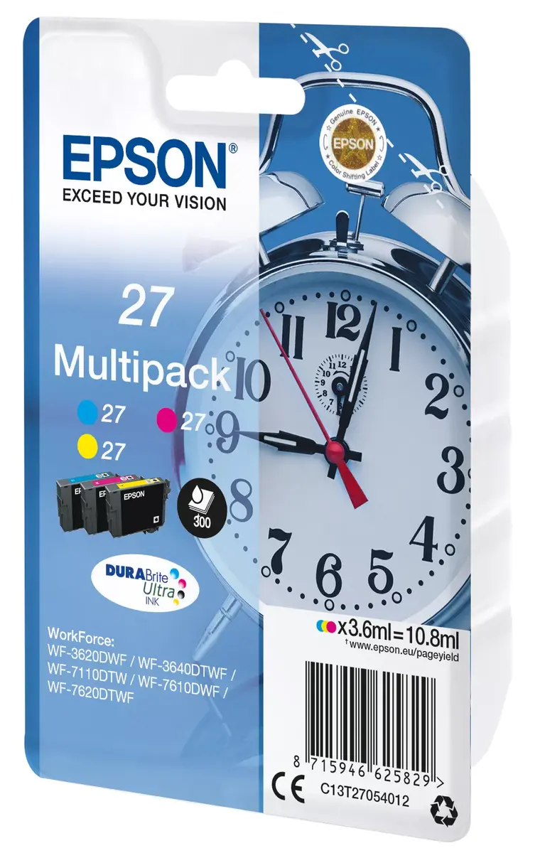 Kārtridžs Epson Ink C13T27054012 27 XL Multipack C,M,Y Photo 2
