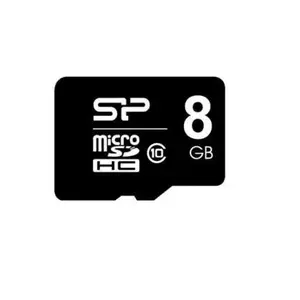 MicroSDHC memory card Silicon Power SP008GBSTH010V10SP 8 GB Class 10, black