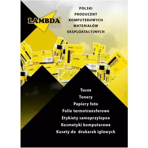 LENTES LAMBDA priekš OKI 5520/5521/5590/5591 (L-OK5520) — melna, 4 milj. rakstzīmju