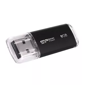 Silicon Power Ultima-II USB zibatmiņa 8 GB USB Type-A 2.0 Melns