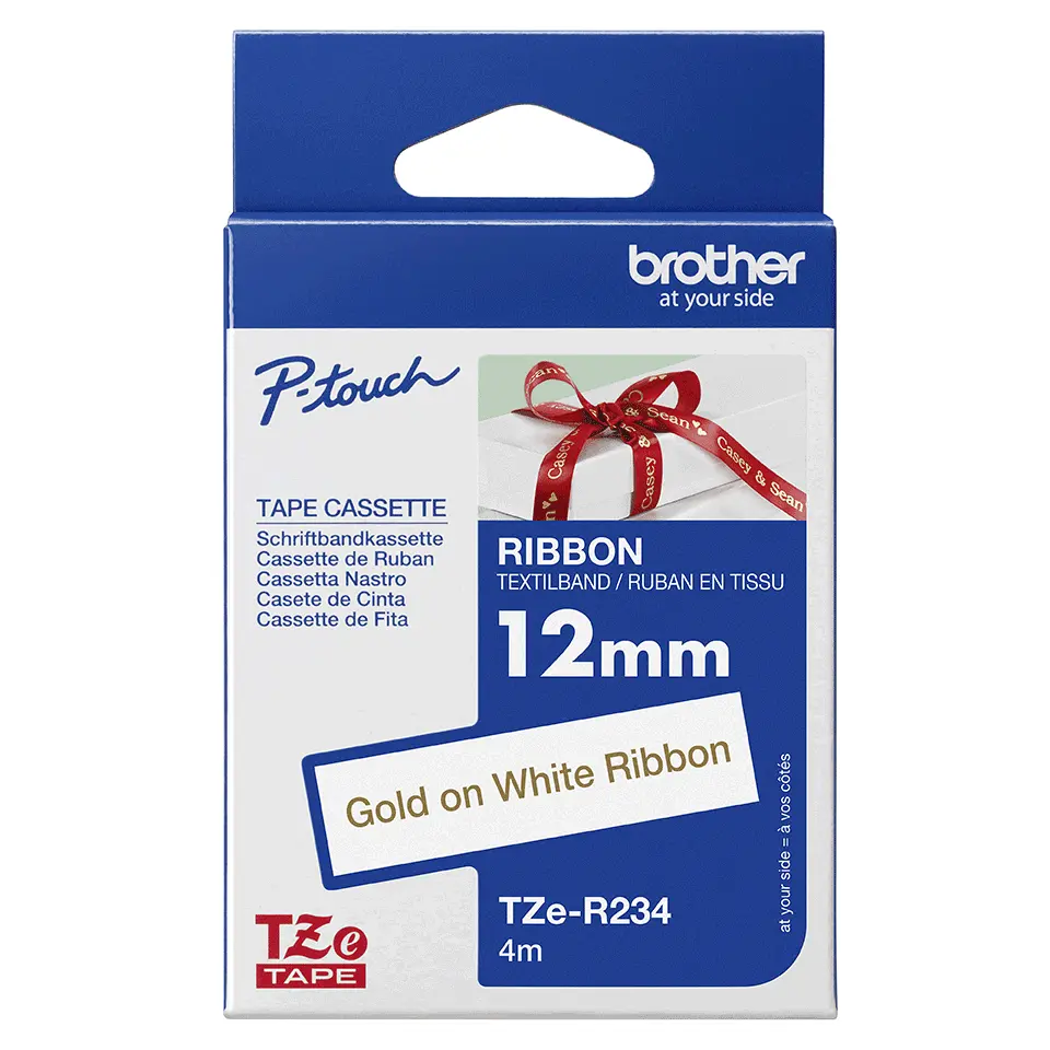 Brother TZE-R234 Fabric Label Tape Photo 7