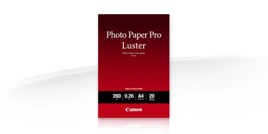 Photo Paper, Canon, LU-101 Luster Photo Paper Pro A4 Photo 3