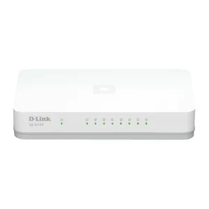 D-Link GO-SW-8G/E network switch Unmanaged Gigabit Ethernet (10/100/1000) White