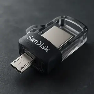USB флеш-память SanDisk 64GB USB Type-A Micro-USB Ultra Dual m3.0