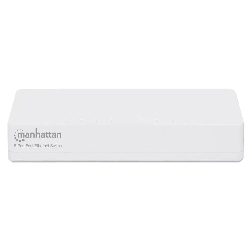 Unmanaged Switch Manhattan 8-Port Fast Ethernet Switch Photo 3