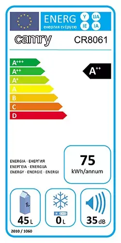 Aukstuma kaste Camry Premium CR 8061 Photo 6