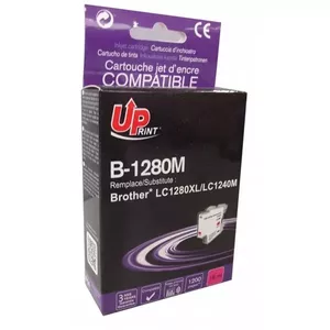 Ink Cartridge UPrint Brother LC1280XLM Magenta