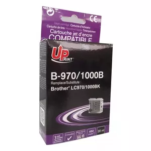 Ink Cartridge UPrint Brother LC970/1000B Black