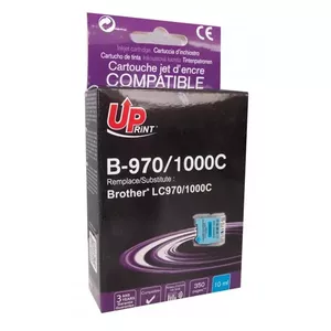 Ink Cartridge UPrint Brother LC970/1000C Cyan
