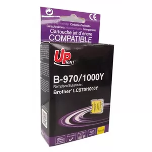 Cartridge UPrint Brother LC970YE Yellow B-970Y-UP Uprint