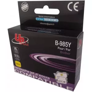Ink Cartridge UPrint Brother LC985YE Yellow B-985Y-UP Uprint