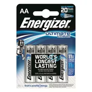 Vienreizējā baterija Energizer 7638900262643 AA Litija