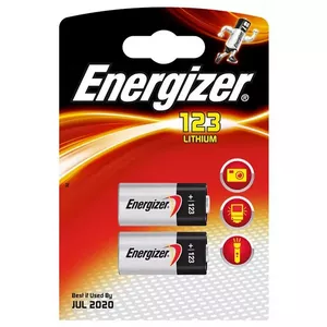 Vienreizējā baterija Energizer 123 Lithium CR123A