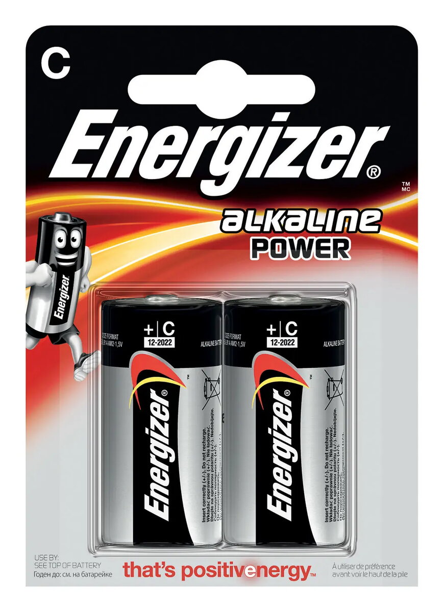 Energizer Alkaline Power C vienreizlietojamā baterija