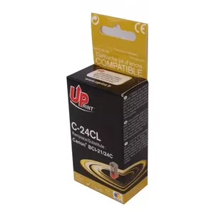 Ink Cartridge UPrint Canon BCI-24C Colour C-24CL-UP