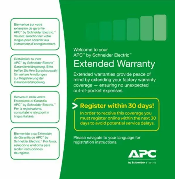 Extended Warranty APC WEXTWAR3YR-SP-03 Photo 1