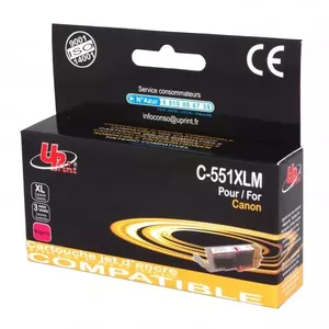Ink Cartridge UPrint Canon CLI-551XLMA Magenta