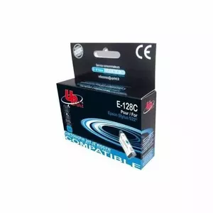 Картридж для принтера UPrint Epson T1282C Cyan E-128C-UP Uprint