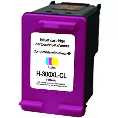 Картридж UPrint HP 300XLCl Цветной Photo 2