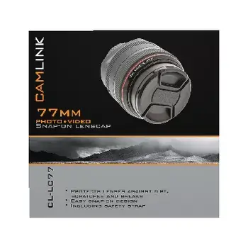 CamLink CL-LC77 Lens Cap 77mm Photo 3