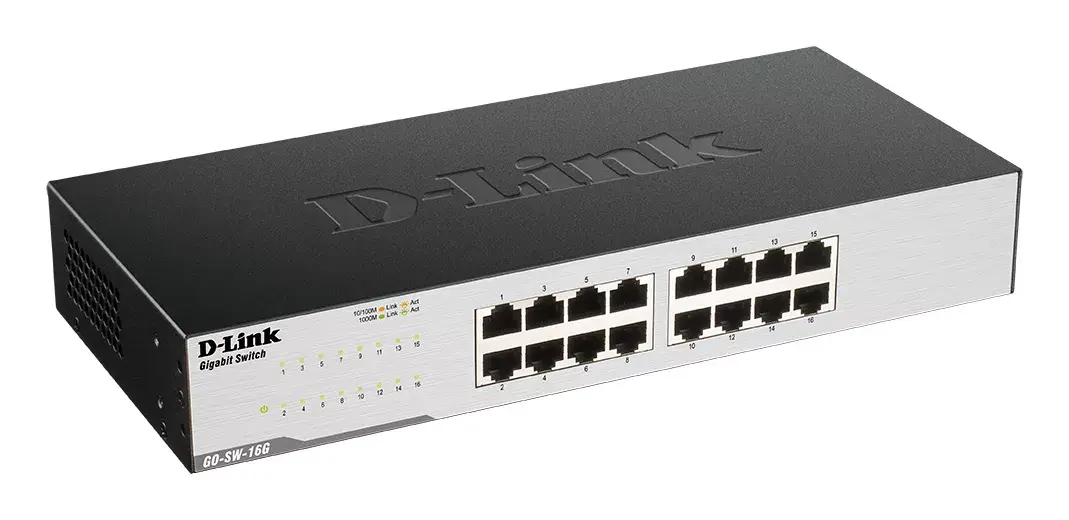 Slēdzis Unmanaged D-Link GO-SW-16G Photo 2