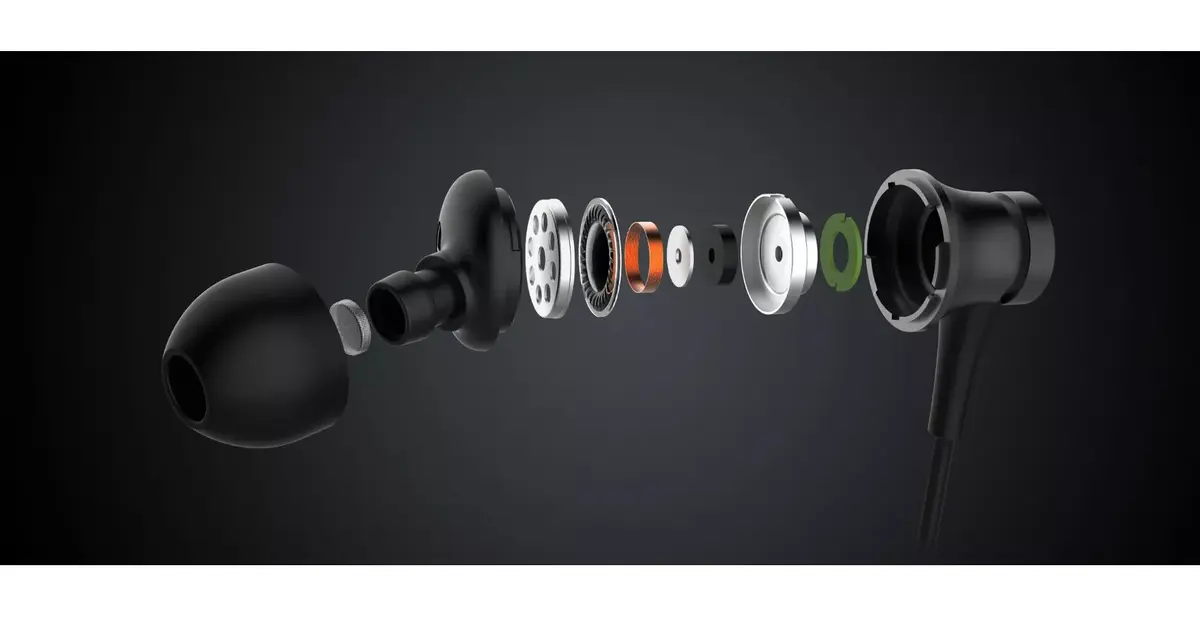 Austiņas Xiaomi Mi In-Ear Headphones Basic Photo 2