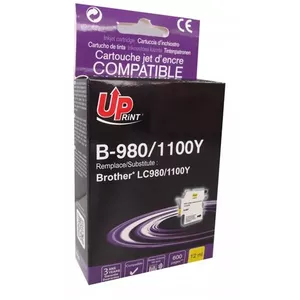 Ink Cartridge UPrint Brother LC980/1100YE Yellow