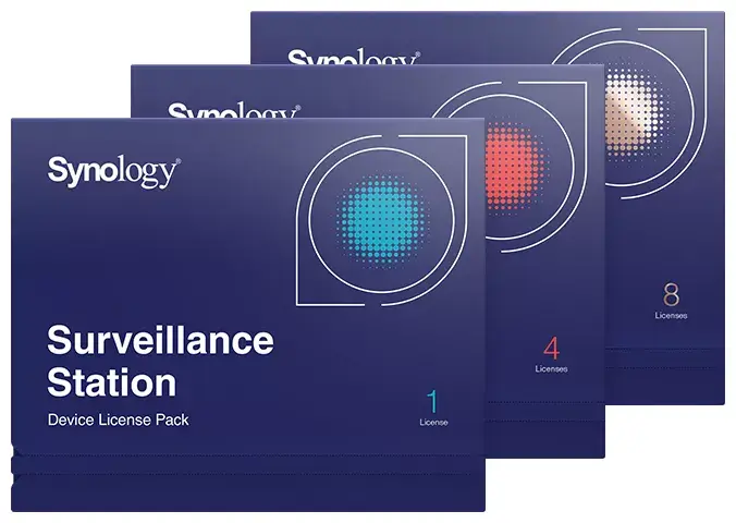 SYNOLOGY License Pack 4 — 4 kameras licences Photo 2