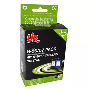 Картридж UPrint HP 56/57 Мультипак Черный Цвет
