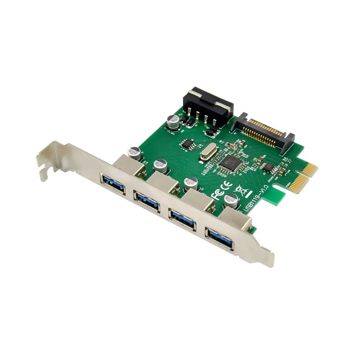 Iekšējais PCIe uz USB 3.2