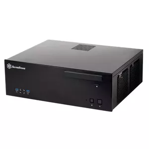 Datora korpuss Silverstone SST-GD04B HTPC Melns