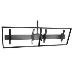 Mounting bracket Chief LCM2X1U for 2 displays, supports up to 55" (139.7 cm), VESA up to 400x400, 56.7 kg, tilt -5° to 20° — Black