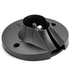 Chief CPA116 Pin Connection Flat Ceiling Plate for Projector Mounts, Ceiling Installation, Maximum Load 34.02 kg, Black