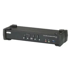 KVM переключатель ATEN 4-Port USB 3.1 Gen 1 4K DisplayPort 1.2