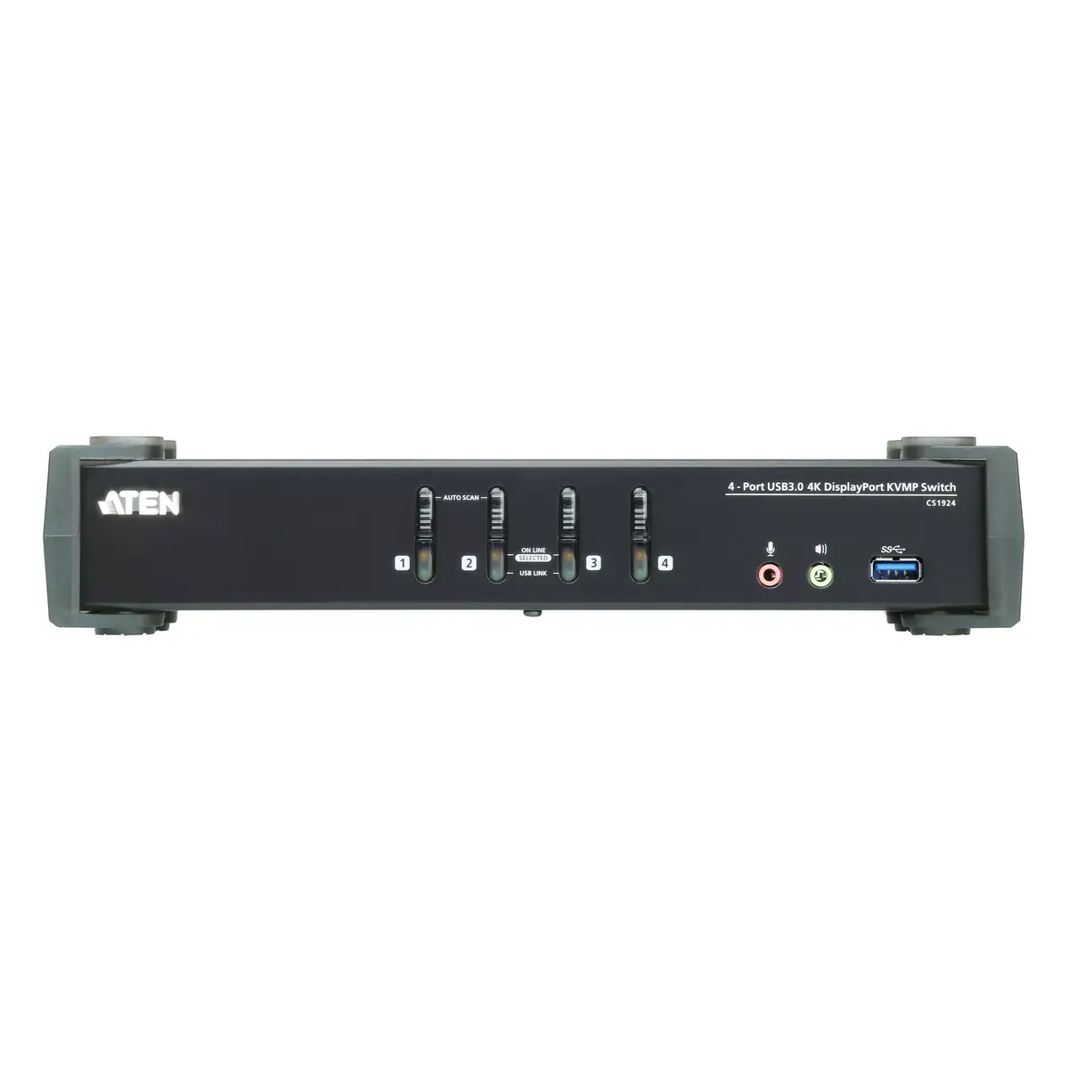 KVM переключатель ATEN 4-Port USB 3.1 Gen 1 4K DisplayPort 1.2 Photo 2