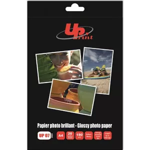 Fotopapīrs UPrint 2803 A4 Balts Spīdīgs