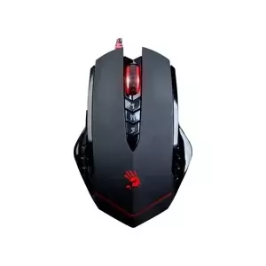 Игровая мышь A4Tech Bloody V8m — 3200 DPI, 8 кнопок, V-Track оптическая, USB Type-A, чёрная