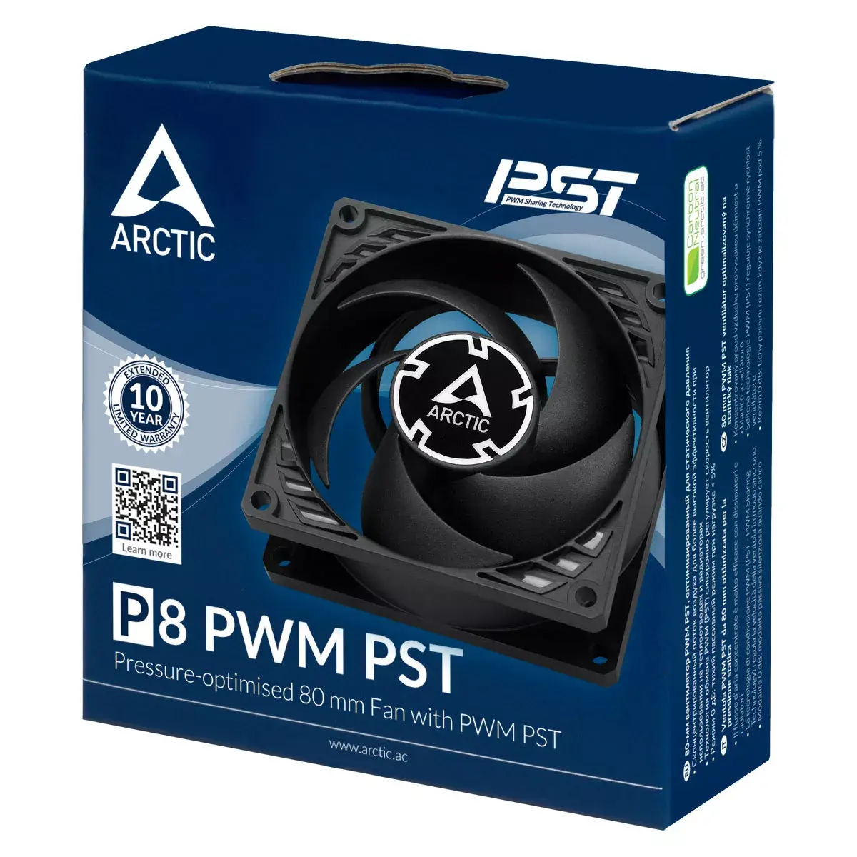 Ventilators Arctic P8 PWM PST Photo 6