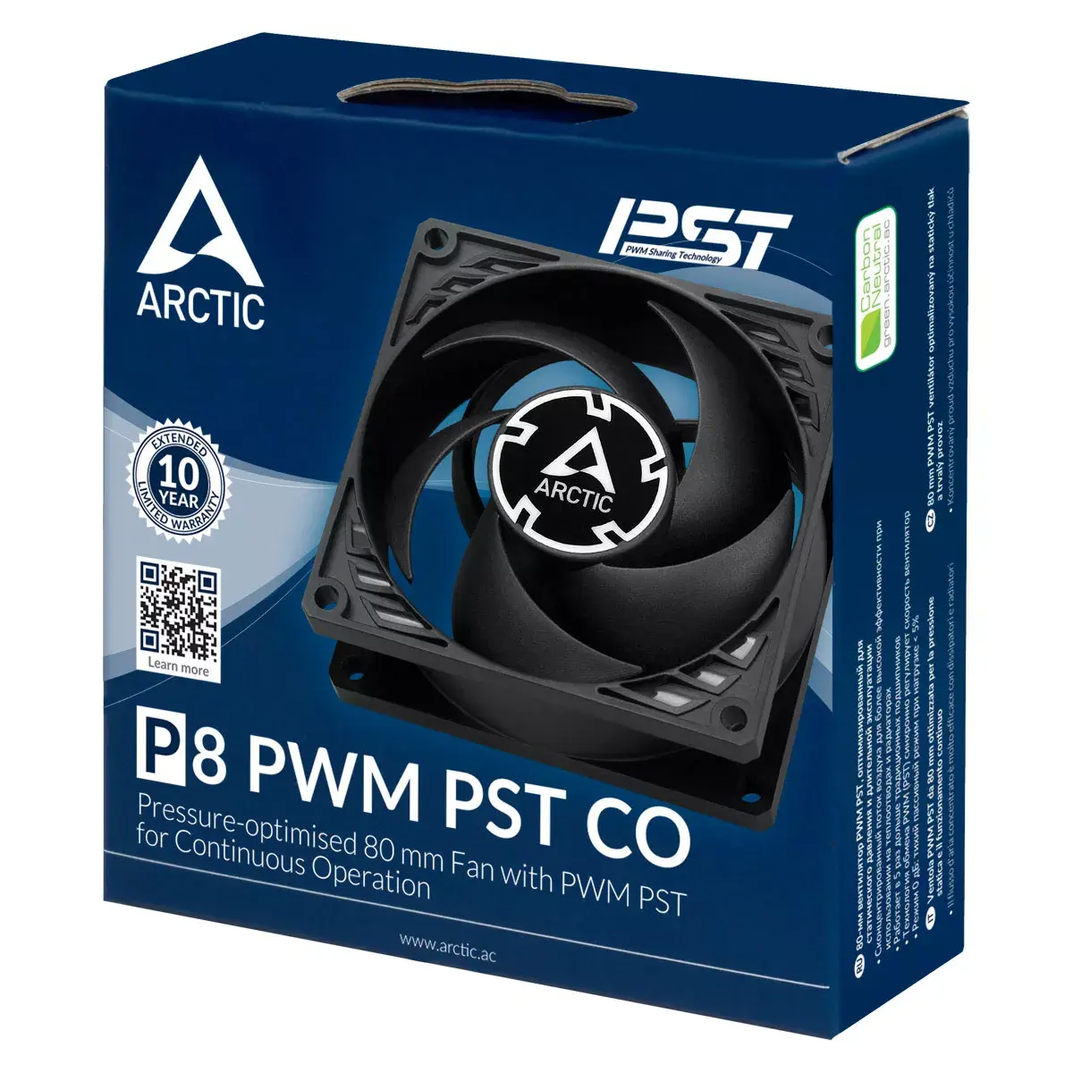 Вентилятор Arctic P8 PWM PST CO Photo 6