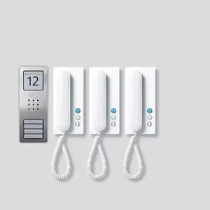 Intercom Siedle SET CA 812-3 E/W Stainless Steel White