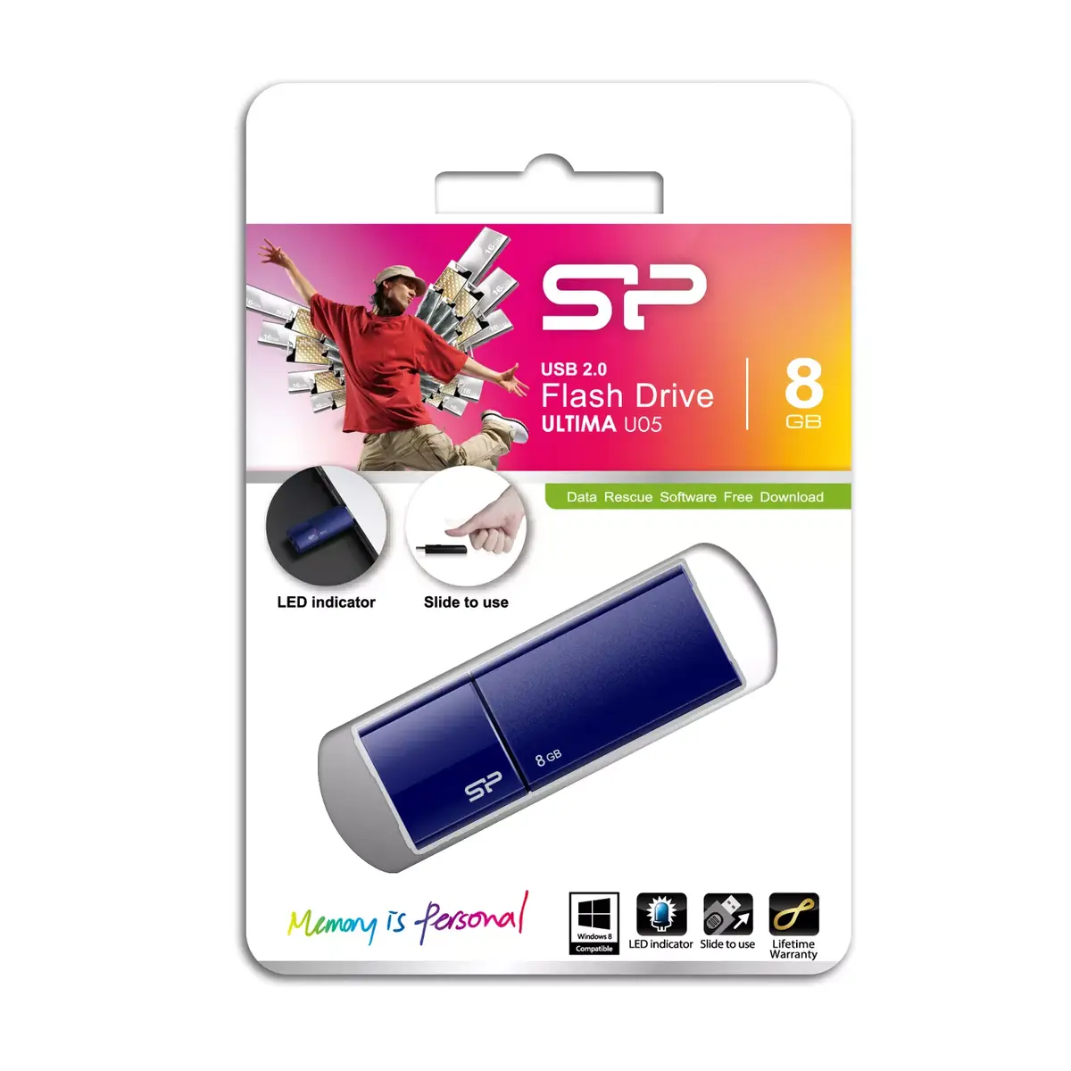 USB флеш-память Silicon Power 8 ГБ Ultima U05 Photo 4