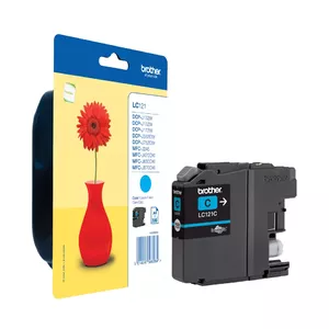 Cartridge Brother LC-121C Cyan 300 Pages
