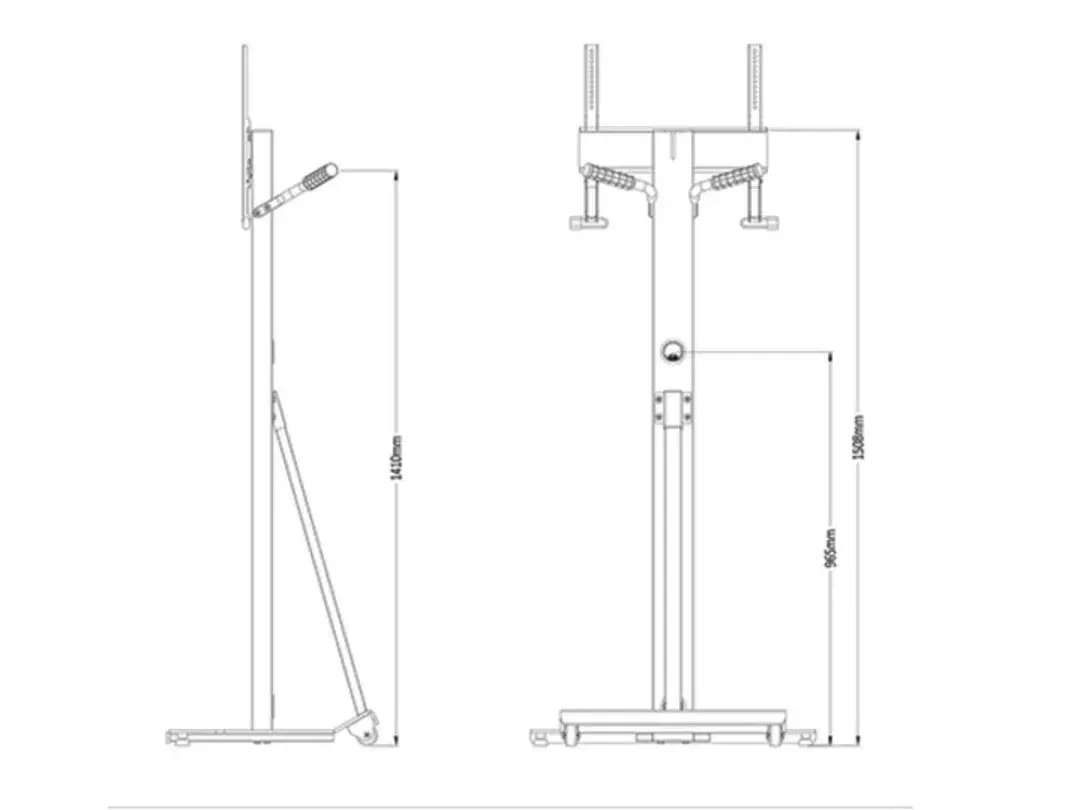 Multibrackets M Tilt & Roll Floorstand Photo 8
