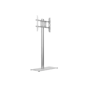Multibrackets M Display Stand 180 Single Silver with Floorbase for 24 to 63-inch Screens up to 50 kg and VESA up to 700x400 mm