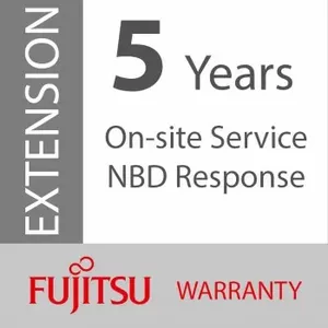 Fujitsu Support Pack, 5-Year, On-Site Service, Next Business Day Response, 9 hours a day x 5 days per week