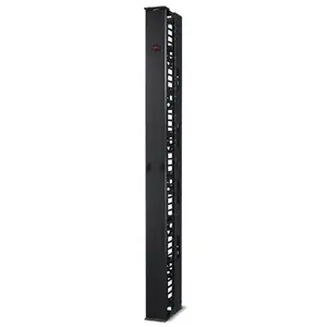 APC Performance Vertical Cable Manager for 2 and 4 Post Racks 84-inch Single-Sided with Door Black AR8615