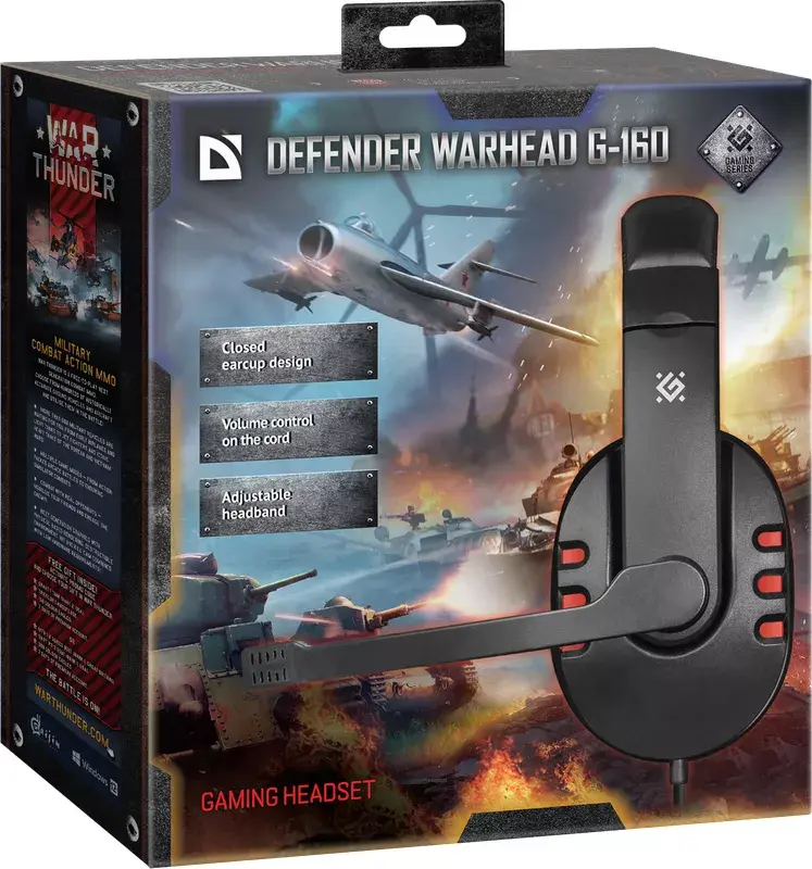 Наушники Defender WARHEAD G-160 Photo 10