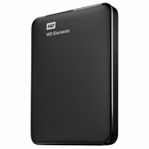 Western Digital WD Elements Portable ārējais cietais disks 1000 GB Melns