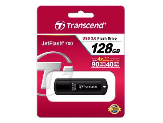 USB zibatmiņa Transcend 128GB JetFlash 700 Photo 2